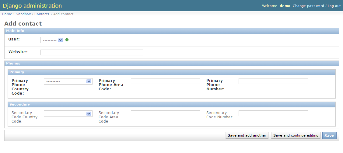 Main django. Django Administration. Django admin inline. Django admin fieldsets. Django-nested-admin.